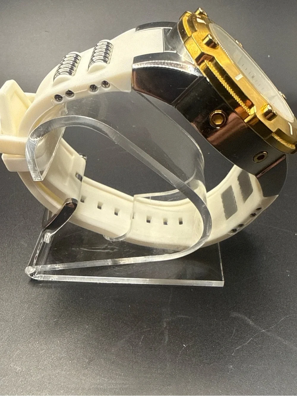 Invicta Speedway White Mother of Pearl Men's Watch - 22512 New Battery